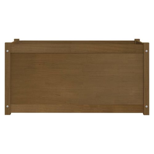 Garden Planter 100x50x50 cm Solid Pinewood – Honey Brown, 1
