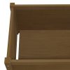 Garden Planter 100x50x50 cm Solid Pinewood – Honey Brown, 1