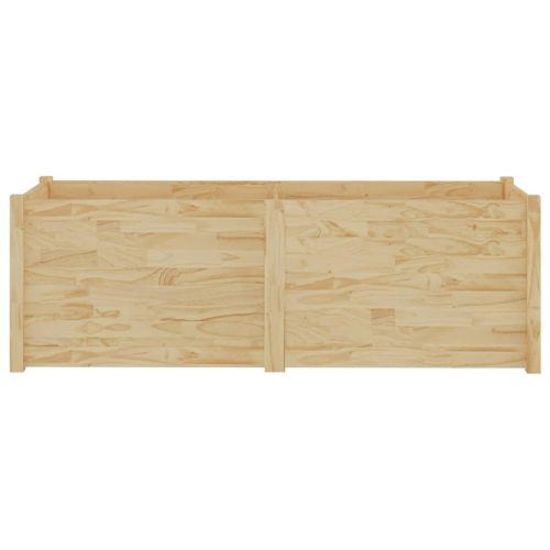 Garden Planter 150x50x50 cm Solid Pinewood – Brown