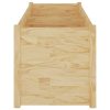 Garden Planter 150x50x50 cm Solid Pinewood – Brown