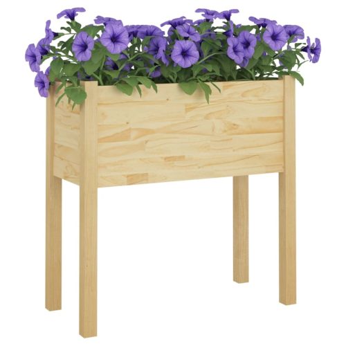 Garden Planter 70x31x70 cm Solid Pinewood – Brown, 2
