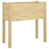 Garden Planter 70x31x70 cm Solid Pinewood – Brown, 2