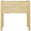 Garden Planter 70x31x70 cm Solid Pinewood – Brown, 2