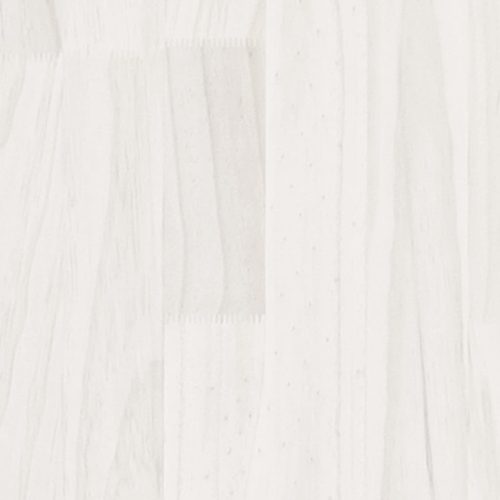 Garden Planter 110x31x70 cm Solid Pinewood – White, 1
