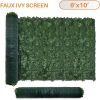 Artificial Ivy Leaf Hedging & Privacy Screen (shade cloth backing) 3m x 1m Roll