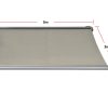Retractable Folding Arm Awning Heavy Duty Full Cassette Motorised – 5 x 3 M, Grey