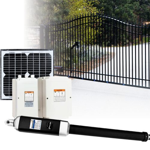 500KG Solar Single Swing Auto Motor Remote Gate Opener – 10W