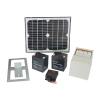 500KG Solar Single Swing Auto Motor Remote Gate Opener – 10W