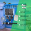 500KG Solar Single Swing Auto Motor Remote Gate Opener – 10W