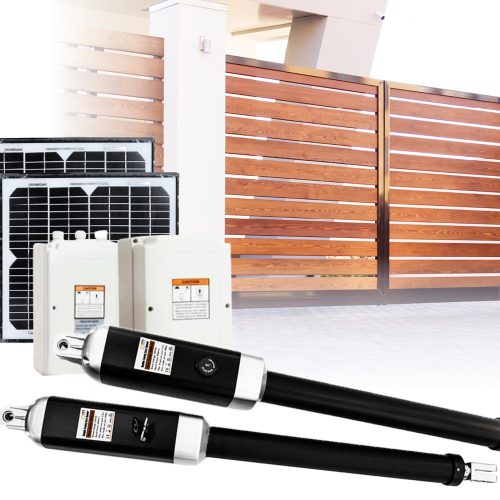 1000KG Solar Double Swing Auto Motor Remote Gate Opener