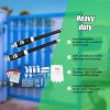 1000KG Solar Double Swing Auto Motor Remote Gate Opener – 20W