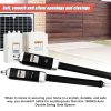 1000KG Solar Double Swing Auto Motor Remote Gate Opener – 10 W