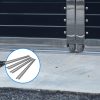 Sliding Gate Hardware Accessories Kit – Track – 4×1 m