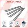Sliding Gate Hardware Accessories Kit – Track – 4×1 m