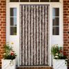 Insect Curtain Chenille – 100×220 cm, Beige and Light Brown