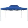 Foldable Tent Pop-Up 3×4.5 m – Blue