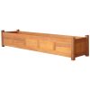 Garden Raised Bed Acacia Wood – 150x30x25 cm