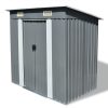 Garden Shed Metal – Grey