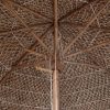 Bamboo Parasol with Banana Leaf Roof 210 cm