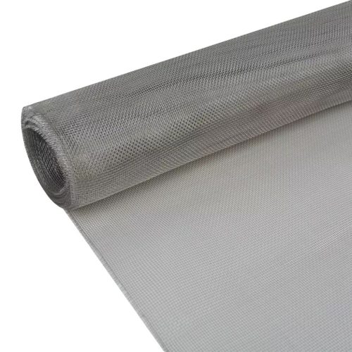 Mesh Screen Stainless Steel Silver – 100×1000 cm