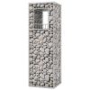 Gabion Basket Post/Planter Steel – 50x50x160 cm, 1