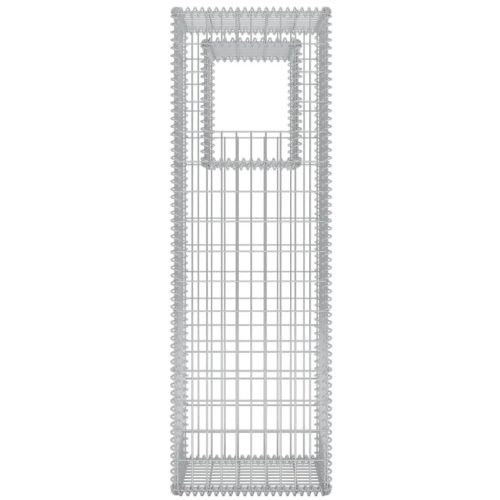 Gabion Basket Post/Planter Steel – 50x50x160 cm, 1