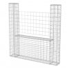 Gabion Basket U-Shape Galvanised Steel – 160x20x150 cm