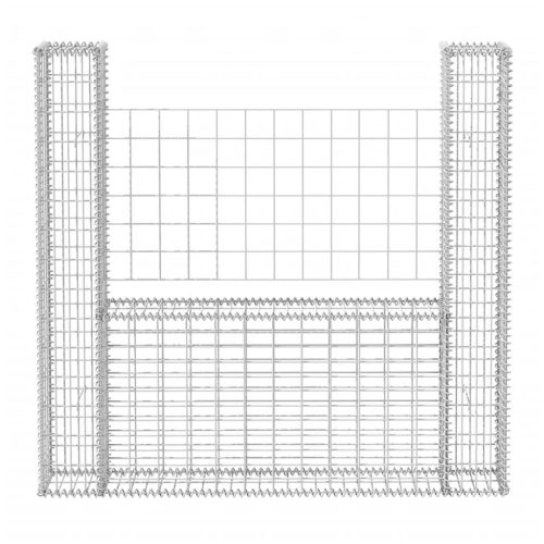 Gabion Basket U-Shape Galvanised Steel – 160x20x150 cm