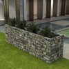 Gabion Raised Bed Steel – 360 x90x100 cm