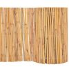 Split Bamboo Fence Natural – 500×50 cm