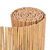 Split Bamboo Fence Natural – 500×50 cm