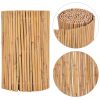 Split Bamboo Fence Natural – 500×50 cm