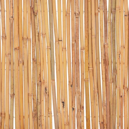 Split Bamboo Fence Natural – 500×50 cm