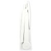 Sun Lounger with Footrest Plastic – White