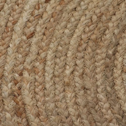 Area Rug Braided Jute Round