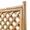 Garden Raised Bed with Trellis Bamboo – 70 cm