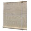 Roller Blind Bamboo – 80×220 cm, Natural