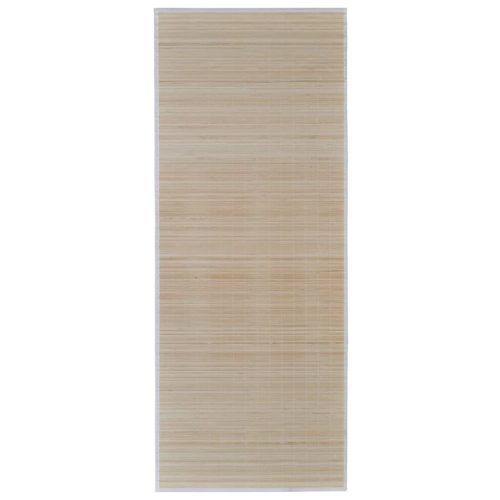 Rug Bamboo – 100×160 cm, Light Brown