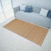 Rug Bamboo – 100×160 cm, Brown