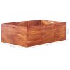 Garden Raised Bed Acacia Wood 150x100x50 cm