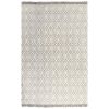 Kilim Rug Cotton with Pattern Taupe – 120×180 cm