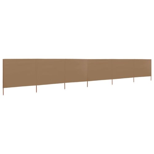 Wind Screen Fabric – 800×80 cm, Taupe