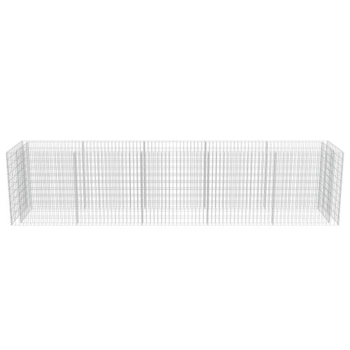 Gabion Raised Bed Galvanised Steel – 450x90x100 cm