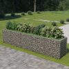 Gabion Raised Bed Galvanised Steel – 450x90x100 cm