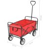 Folding Hand Trolley Steel – Red