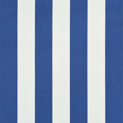 Bistro Awning – 300×120 cm, Blue and White