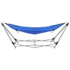 Hammock with Foldable Stand – Blue