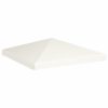 Gazebo Top Cover 310 g/m 3×3 m – White