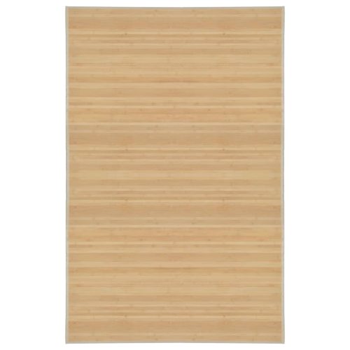Rug Bamboo – 100×160 cm, Light Brown