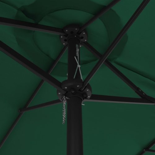 Outdoor Parasol with Aluminium Pole 460×270 cm – Light Green